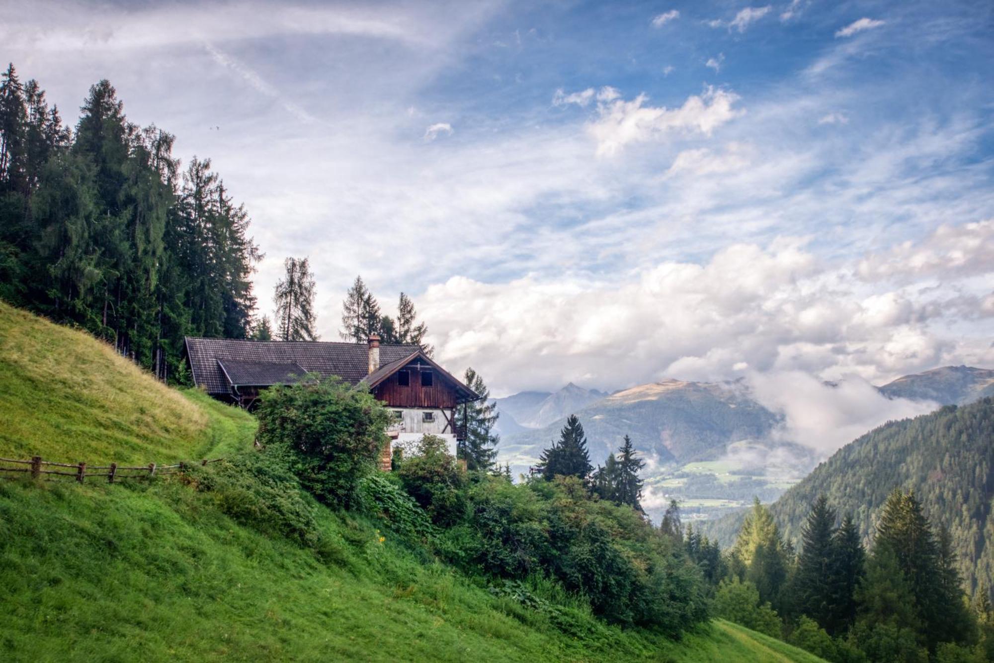 Ferienwohnung Natur Deluxe Riesen Sankt Lorenzen Exterior foto